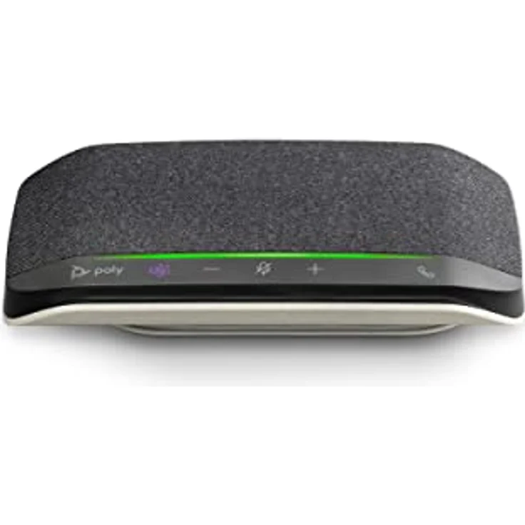 Poly Sync 10 USB-Konferenzlautsprecher – tragbarer 2-in-1-Lautsprecher für Audio-/Videokonferenzschaltungen und Musik – USB-betrieben – Zertifiziert für Teams, Zoom und Google – duales Mikrofon – Bild 1