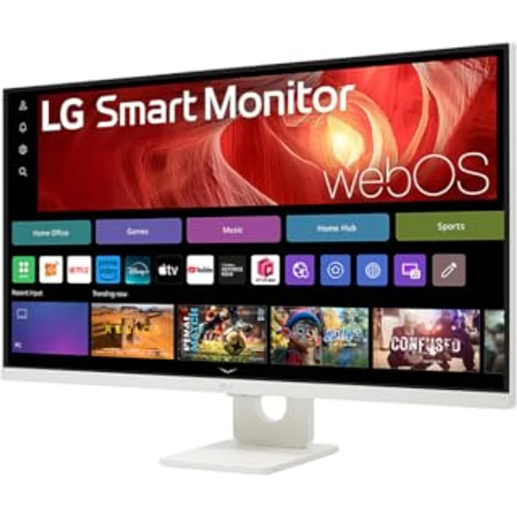 LG Smart Monitor 32U721SA-W.AEU, 32 Zoll 4K UHD Monitor mit HDR10, IPS-Panel, webOS 24, USB-C (65W), Bluetooth, Schwarz – Bild 5