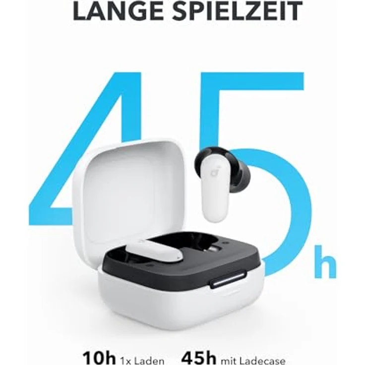 Anker Soundcore P30I Weiß (ANC, 8 h, Kabellos), Kopfhörer, Weiss – Bild 5