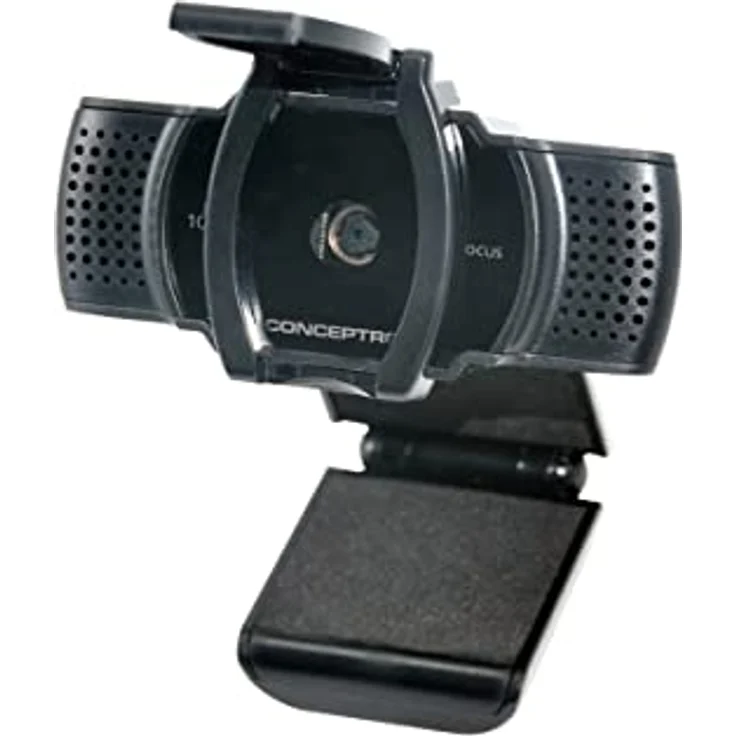 Conceptronic AMDIS06B Webcam AMDIS 1080P HD Webcam+Microphone sw – Bild 2