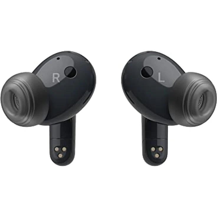 LG TONE Free DT90Q In-Ear Bluetooth Kopfhörer mit Dolby Atmos-Sound, MERIDIAN-Technologie, ANC (Active Noise Cancellation) & UVnano+, Schwarz [Modelljahr 2022] – Bild 3