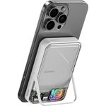 SHARGE ICEMAG 2, MagSafe Powerbank 15W Qi2 mit Aktiver Kühlung, 10000mAh, Klappständer, Kompatibel mit iPhone 16/15/14/13