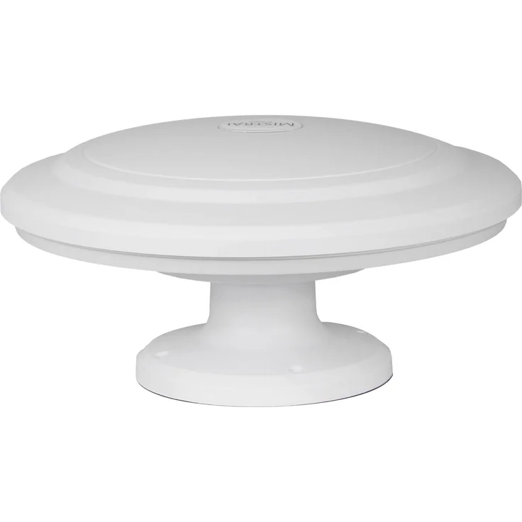 Mistral MI-ANT04 Auto-TV-Antenne, 360° Empfang, UHF/VHF, Weiß