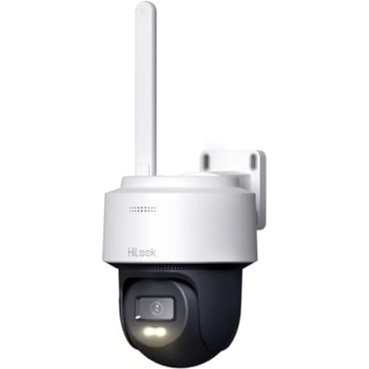 Hilook by HIKVISION Außenkamera, WLAN 4MP Smart-Kamera mit Bewegungsmelder, Nachtsicht bis 30m, 2-Wege-Kommunikation, SD-Karten-Slot bis 512 GB – Bild 1