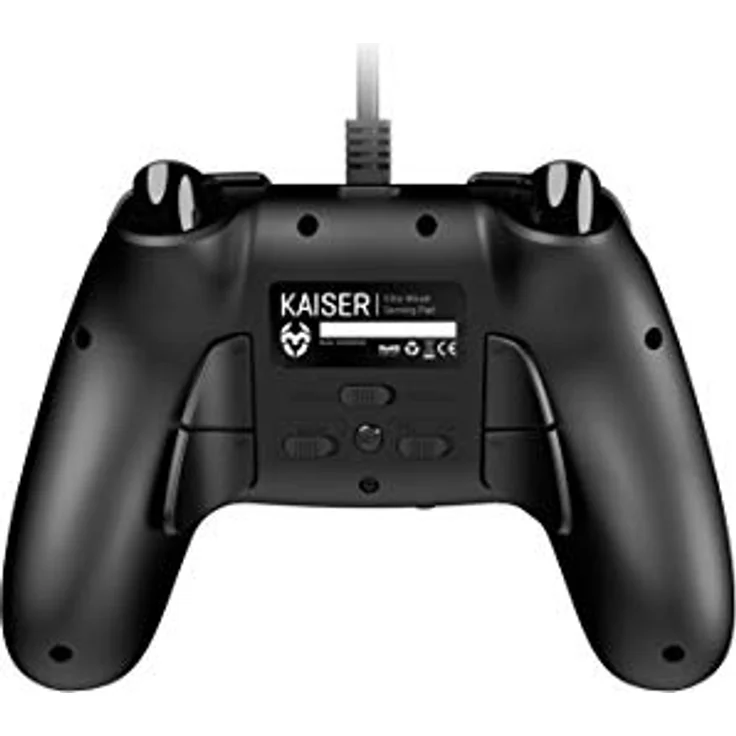 KROM KAISER Kabelgebundenes Gamepad, Wettkampfcontroller mit analogem Joystick, konfigurierbaren hinteren Sticks, kompatibel mit PC, PS3 und PS4 – Bild 5