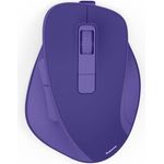 Hama WM-500, Ergonomische Funkmaus mit 1600 DPI, 6 Tasten, leise, Akku, Blau