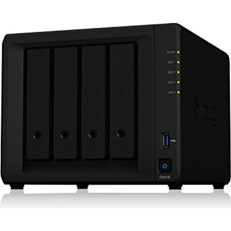 Synology DS418 4 Bay Desktop NAS Gehäuse – Bild 2