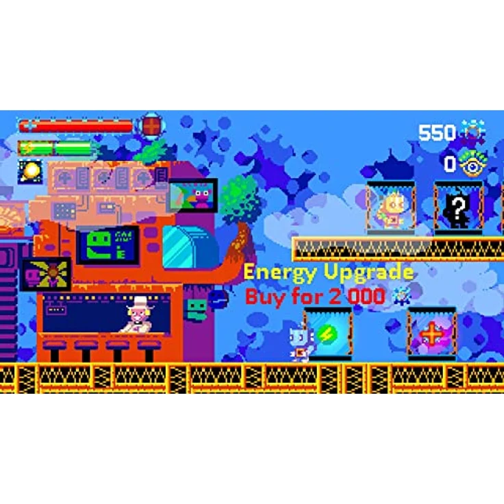 Red Art Games Omegabot, Nintendo Switch Game mit enger Plattform-Aktion, metallischen Wäldern und robotischen Horden – Bild 5