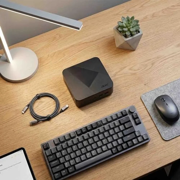 Acer Veriton NUC, Mini-PC mit Intel® N100, 32 GB RAM, 2 TB SSD, Schwarz, Windows 11 Pro & Office 2024 Pro – Bild 7