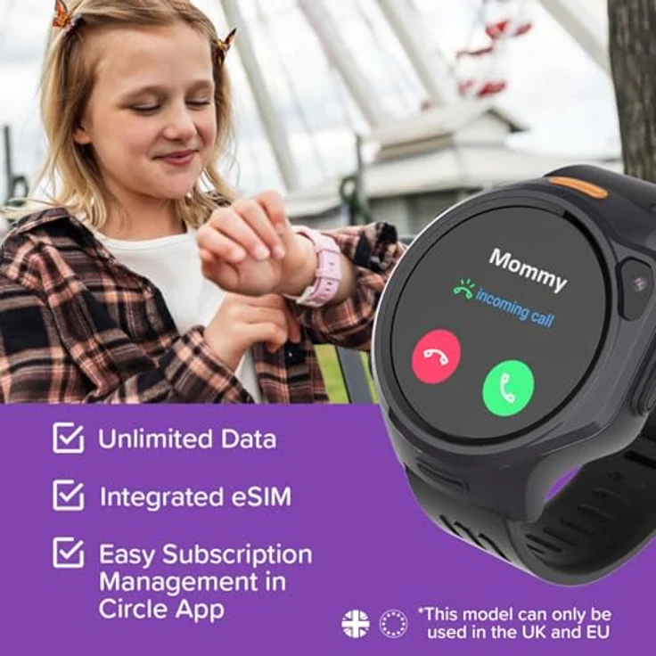 myFirst Fone R2, Smartwatch für Kinder mit GPS, 4G LTE und langlebigem Akku, blau – Bild 4