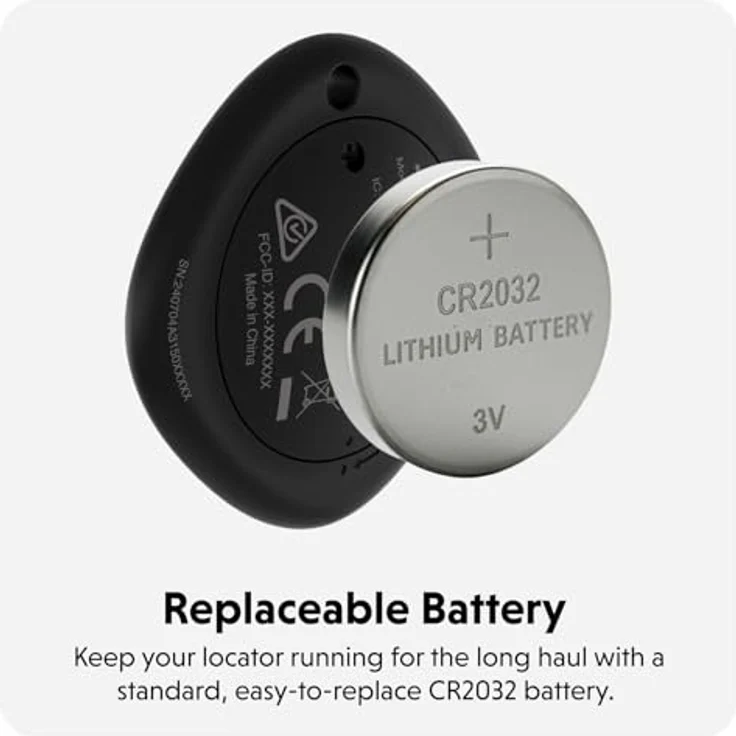 HYPER HyperShield Bluetooth Item Tracker, Universal Locator für iOS & Android mit 15 m Reichweite, Sound Alarm und letzter Standortanzeige – Bild 5
