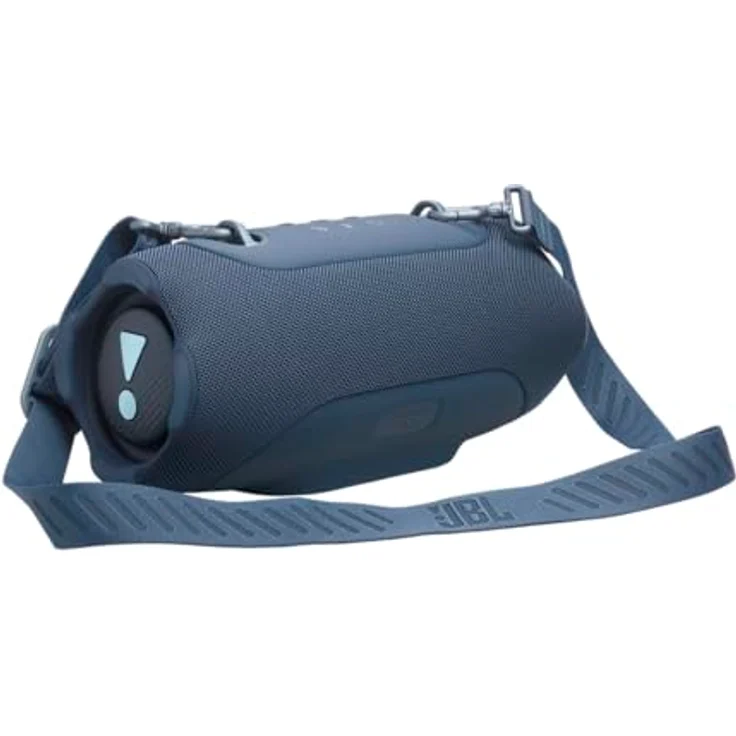 JBL Xtreme 5, Tragbarer Bluetooth-Lautsprecher mit JBL Pro Sound, IP68 wasserdicht, Schultergurt, integrierter Powerbank, bis zu 28 Stunden Wiedergabezeit, Blau – Bild 4