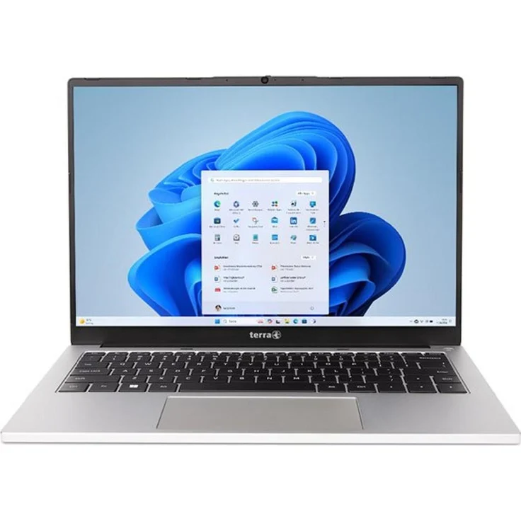 Wortmann TERRA MOBILE 1410R, 14" Notebook mit Intel Core i5-1334U, 16 GB RAM, 512 GB SSD, Schwarz/Silber, Windows 11