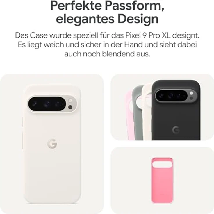 Google Pixel 9 Pro XL Case – langlebiger Schutz – fleckenabweisendes Silikon – Schutzhülle für Android-Smartphones – Hazel – Bild 5