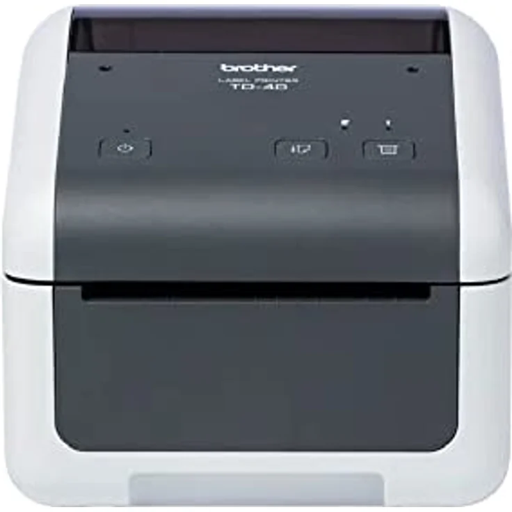 Brother TD-4210D Etikettendrucker, mit 203dpi und 127 mm/Sek. Druckgeschwindigkeit. 104 mm Druckbreite, USB- und Serielle Schnittstelle – Bild 1