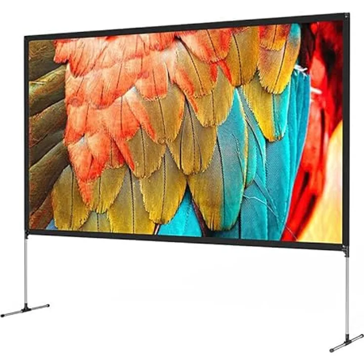 BlitzWolf BW-VS6 100" Portable Projection Screen, Beamer-Leinwand