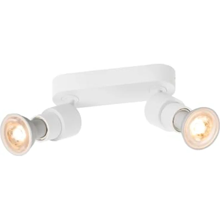 SLV PURI 2.0 BASIC, Deckenleuchte, Wandleuchte, Aluminium/Weiß, dreh- und schwenkbar – Bild 1