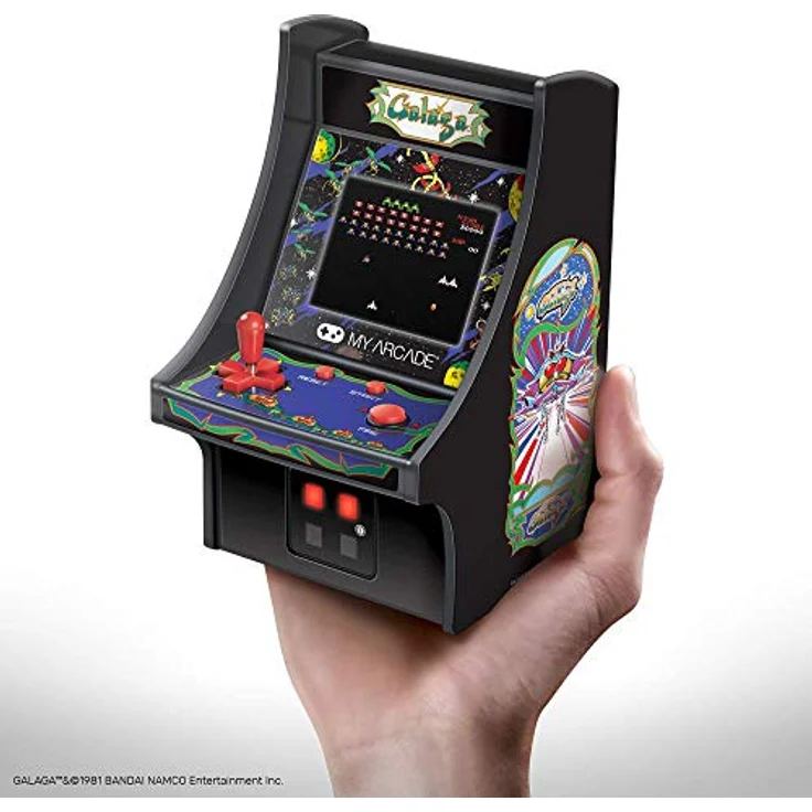dreamGEAR Micro Player Galaga Retro, LCD-Spielkonsole im klassischen Design – Bild 6