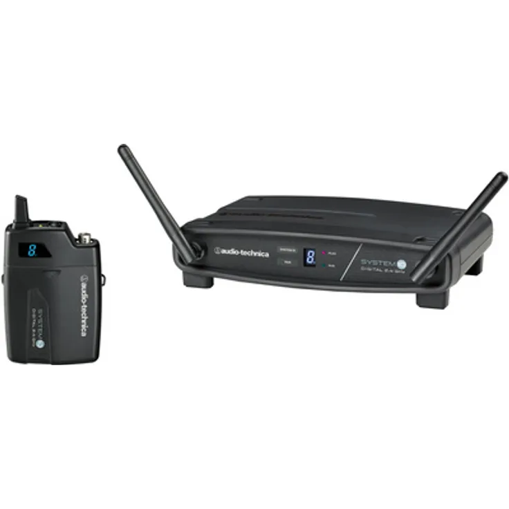 Audio-Technica System 10 Bodypack ATW-1101, digitales Wireless System im 2,4 GHz Bereich mit Frequenz-, Zeit- und Raum-Diversity, inkl. Taschensender, 24 Bit/48 KHz