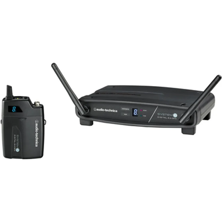 Audio-Technica System 10 Bodypack ATW-1101, digitales Wireless System im 2,4 GHz Bereich mit Frequenz-, Zeit- und Raum-Diversity, inkl. Taschensender, 24 Bit/48 KHz