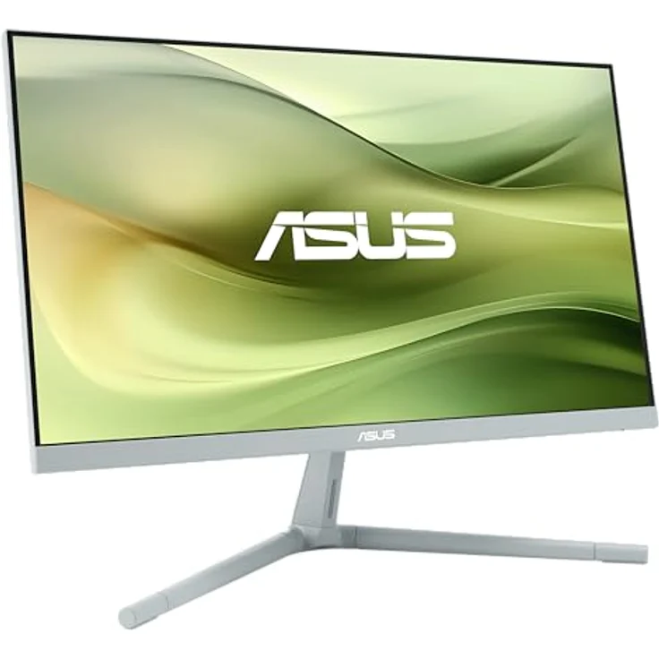 ASUS Eye Care VU249CFE-G, 24 Zoll Full HD Monitor, 100 Hz, 1ms MPRT, AdaptiveSync, GreenProduct, Epeat Gold, IPS Panel, Vesa 75x75, 16:9, HDMI, USB-C mit 15W PD, ergonomisch, Green Gray – Bild 2