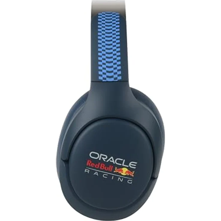 Oracle Red Bull Racing RB-HP110 Bluetooth Kopfhörer mit Noise Cancelling, 35h Akku, ENC Mikrofon, USB-C, faltbar, Over-Ear, 40mm Treiber für Musik, Reisen, Gaming & Calls – Bild 2