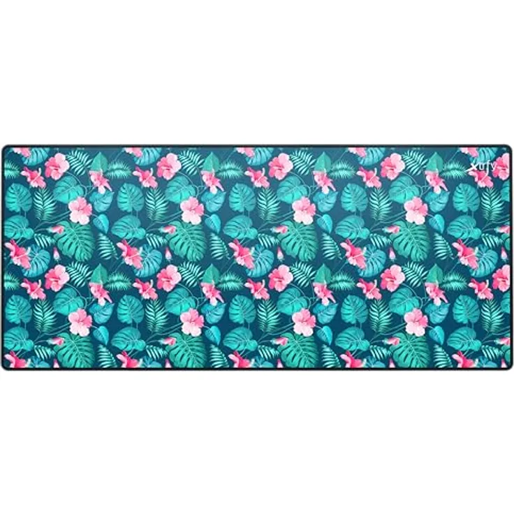 Xtrfy GP5, XL Gaming-Mauspad aus Stoff, Tropical Edition, Glattes Speed-Pad für Präzision, Vernähte Kanten, Rutschfest, Maschinenwaschbar