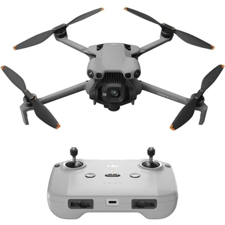 DJI Mini 5 Pro Drohne, 4K Ultra HD mit 1-Zoll-CMOS-Kamera, omnidirektionaler Hinderniserkennung, DJI RC-N3 Fernsteuerung