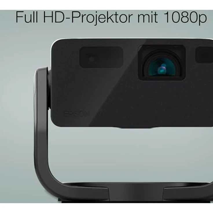 Epson EpicVision EF-22B tragbarer Mini-Laserprojektor, Full-HD 1.080, 3LCD, 1.000 Lumen, bis zu 150-Zoll-Projektionsfläche, Bluetooth-Lautsprecher, Chromecast, Google TV, Standfuß, schwarz – Bild 4