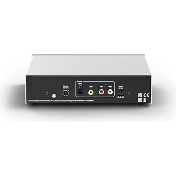 Pro-Ject Tuner Box S3 DAB+, Internetradio mit DAB, DAB+ & FM Tuner, Fernbedienung, WLAN, Kopfhörerverstärker (Silber) – Bild 2