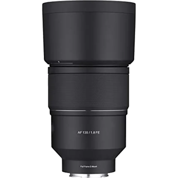 Samyang SYIO13518-E F1.8 AF Vollformat-Autofokus-Teleobjektiv für Sony E-Mount-Kameras, Schwarz – Bild 1
