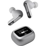 JBL Live Beam 3 Wireless Earbud-Kopfhörer, 48H Akkulaufzeit, Adaptive Noise Cancelling, Silber