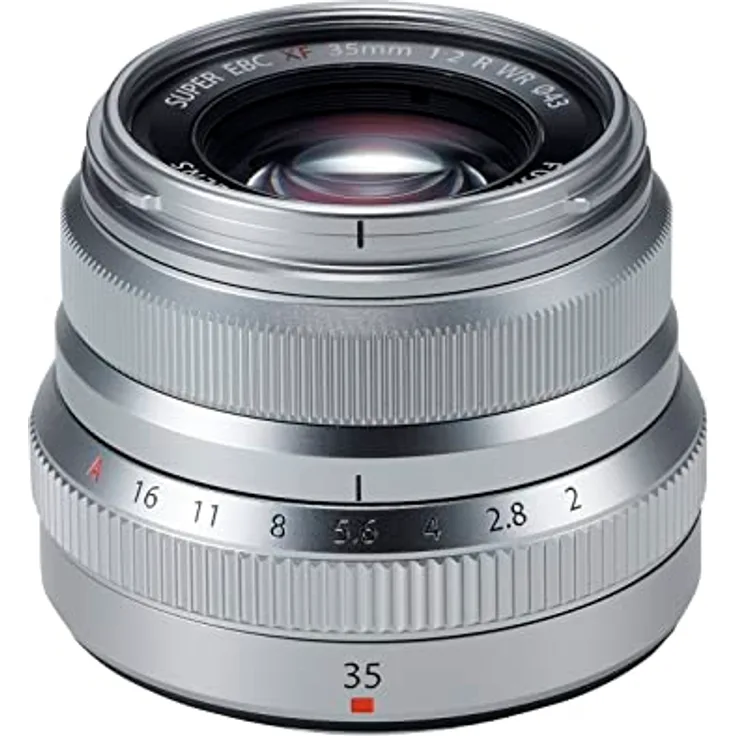 Fujifilm Fujinon 35 / F 2.0 XF R WR silber