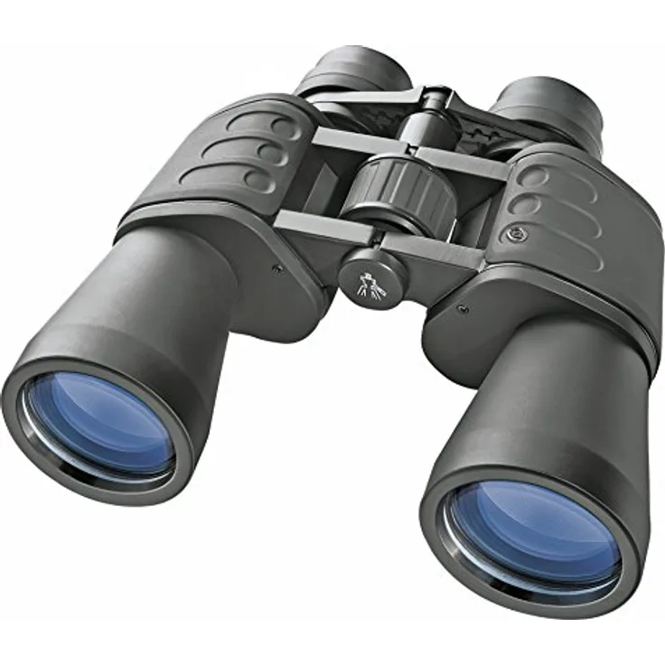 Bresser Fernglas Hunter 10x50 kompaktes Porro Fernglas, klein, leicht und ideal für Reisen, mit Mehrschichtvergütung und Dioptrienausgleich