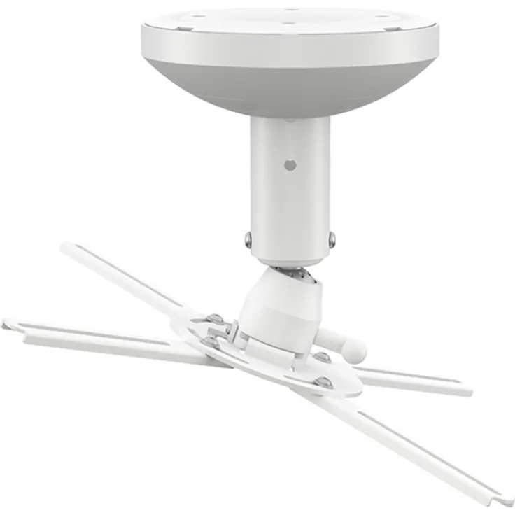 Multibrackets Suport videoproiector tavan 305-345mm, Deckenhalterung für Projektoren bis 30 kg, manuell höhenverstellbar, Weiß