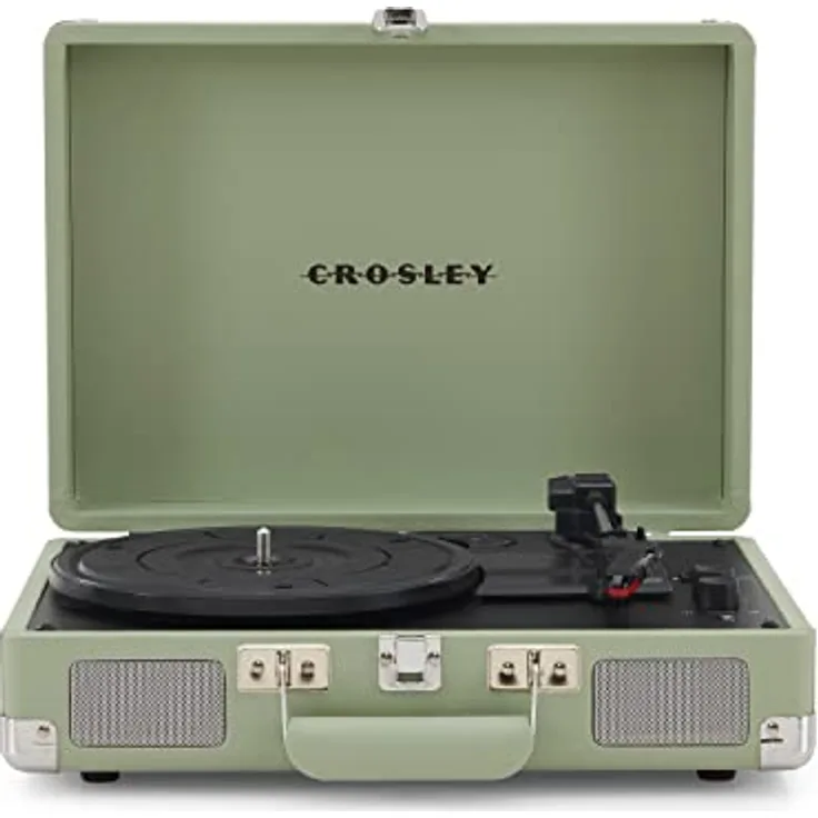 Crosley Cruiser Plus Bluetooth-Schallplattenspieler Minze, CR8005F-MT4