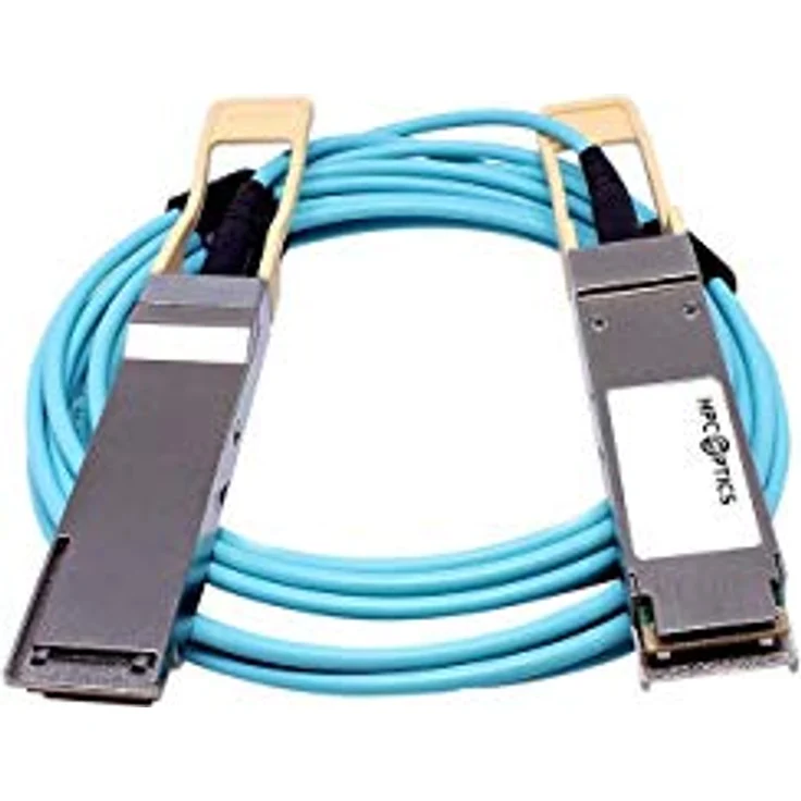 Cisco 100GBASE QSFP ACTIVE, Transceiver mit hoher Zuverlässigkeit, blau – Bild 1