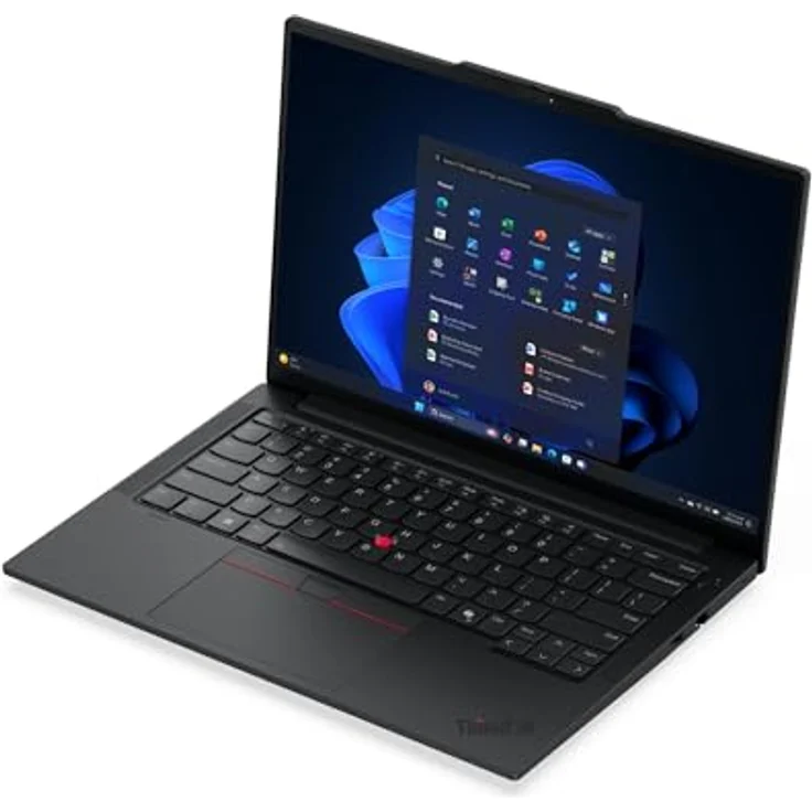 Lenovo ThinkPad E14 G7, 14" 2.8K Laptop mit 32GB RAM und 1TB SSD, schwarz, Windows 11 Pro – Bild 10