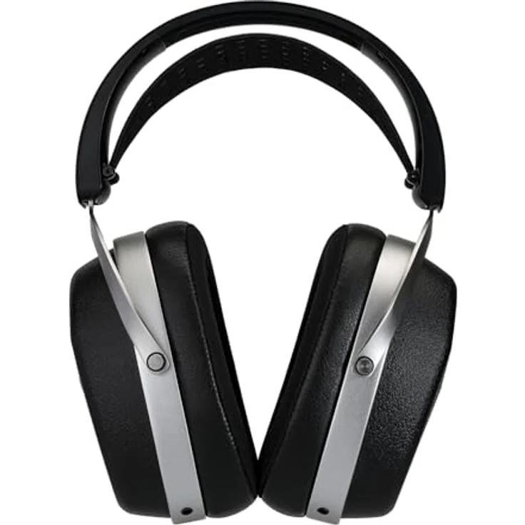 HIFIMAN Audivina LE, kabelgebundener HiFi-Kopfhörer mit geschlossenen magnetostatischen Treibern, Frequenzbereich 5 Hz - 55 kHz, schwarz/silber – Bild 2