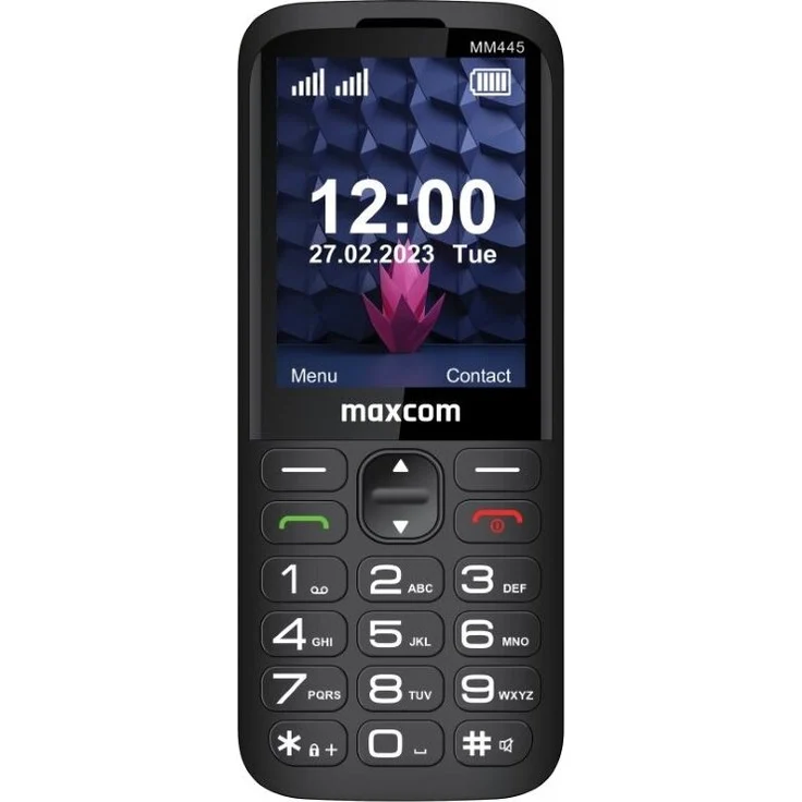 MAXCOM Comfort MM445 4G Seniorenhandy mit großem Display, SOS-Taste und 4G-Konnektivität