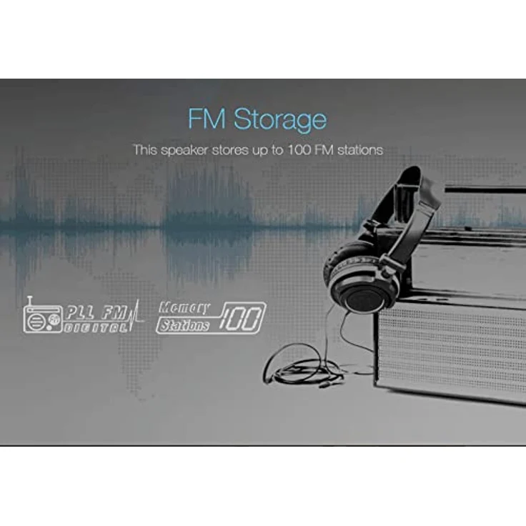 Fenda F3800X, 5.1-Kanal Bluetooth PC Lautsprecher mit integrierten UKW-Radio und Fernbedienung, Schwarz – Bild 12