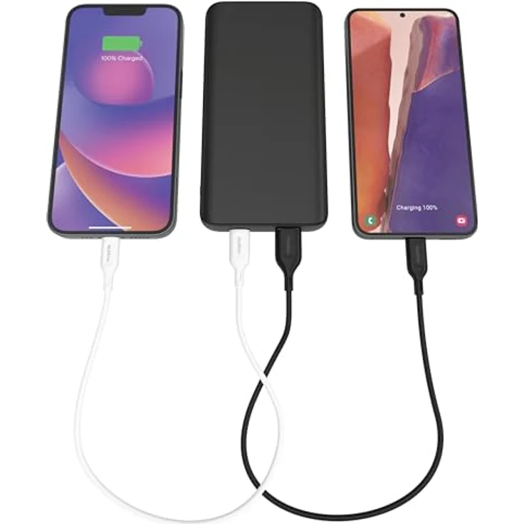 mophie essentials powerstation 10K, 10000 mAh Powerbank mit USB-C und USB-A Anschlüssen, Schwarz – Bild 9