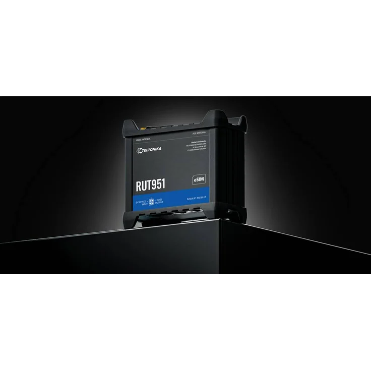 Teltonika RUT956 LTE/4G Router eSIM, industrieller Router mit DUAL SIM, automatischem WAN-Failover und GNSS-Funktionen