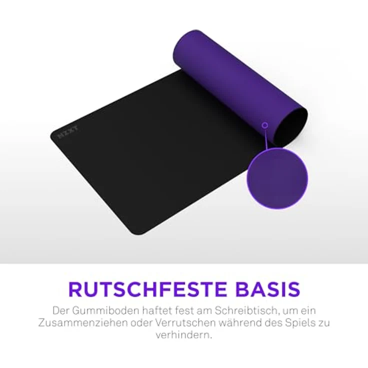 NZXT Zone L Mauspad, Mikrogewebestoff mit optimierter Geschwindigkeit und Kontrolle, 400 mm x 400 mm – Bild 6