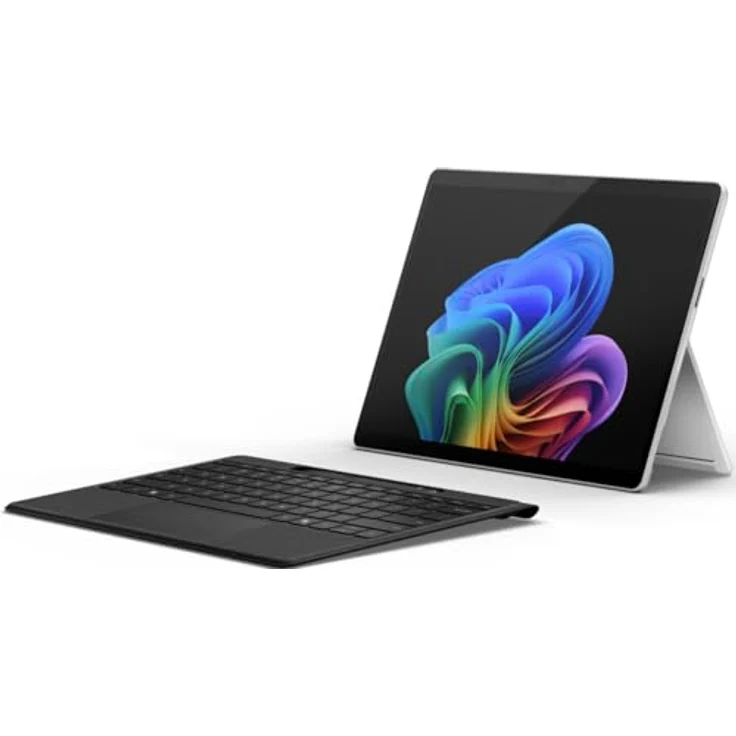 Microsoft Surface Pro 11 Copilot+ PC Qualcomm Snapdragon 1 TB 33 cm (13") 32 GB Wi-Fi 7 (802.11be) Windows 11 Pro Platin Tablet, OLED Display, 10MP/12MP Kamera, Wi-Fi 7, Bluetooth 5.4 – Bild 2