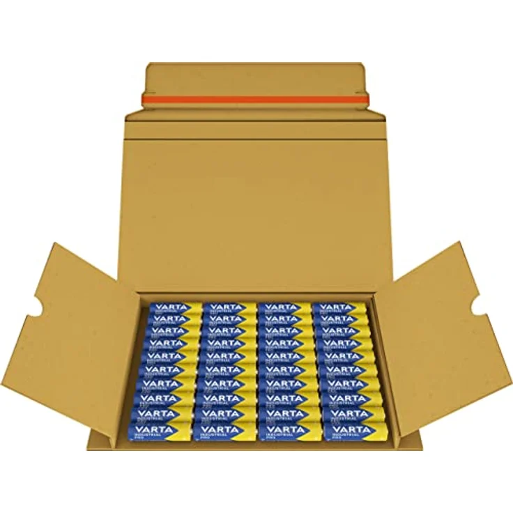 Varta Industrial Batterie (AA Mignon Alkaline Batterien LR6, umweltschonende Verpackung, 40er Pack) – Bild 2