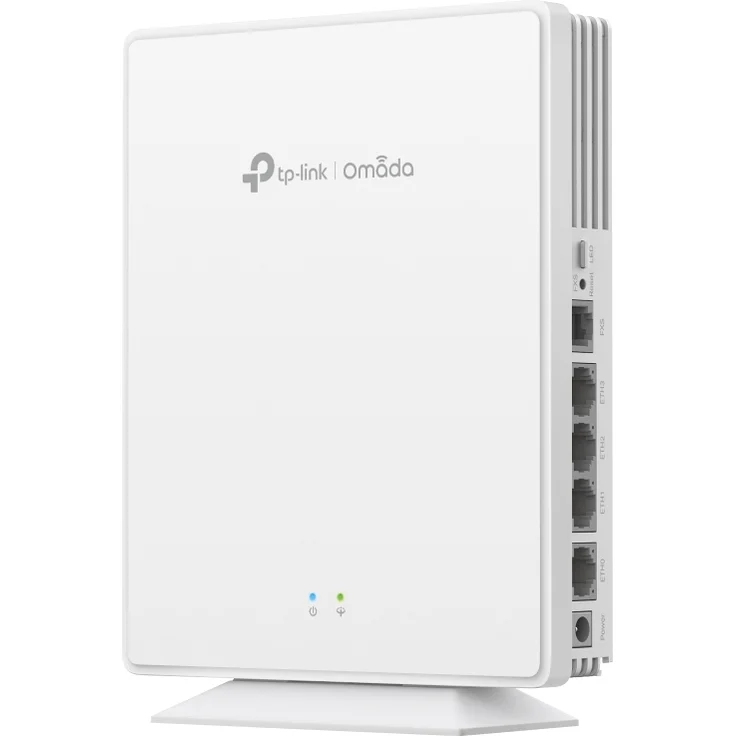 TP-Link Omada EAP610GP-Desktop, Wi-Fi 6 Access Point mit 1800 Mbit/s, PoE, 4 Gigabit LAN Ports, weiß