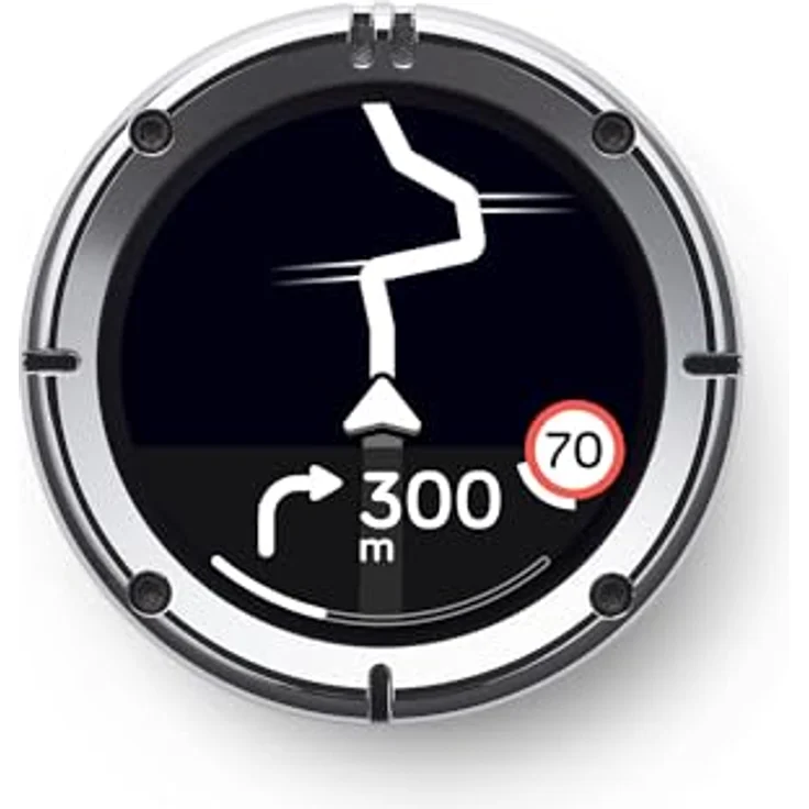 Beeline Moto II Classic Navigationssystem, GPS für Motorräder mit hochauflösendem Farbdisplay und Turn-by-Turn-Navigation – Bild 1