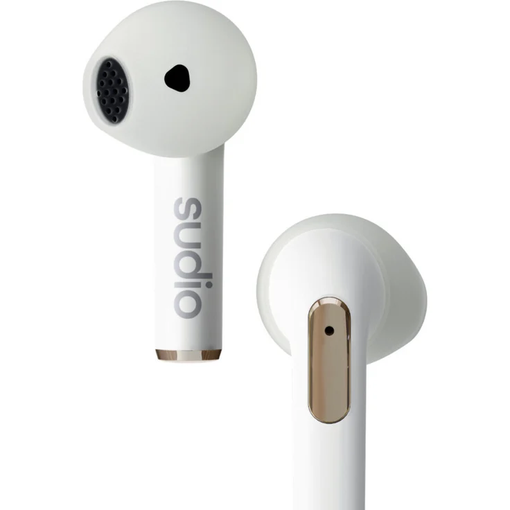 Sudio N2 Bluetooth Earbuds Baltas, kabellose Ohrhörer mit Wasserfestigkeit IPX4 – Bild 1