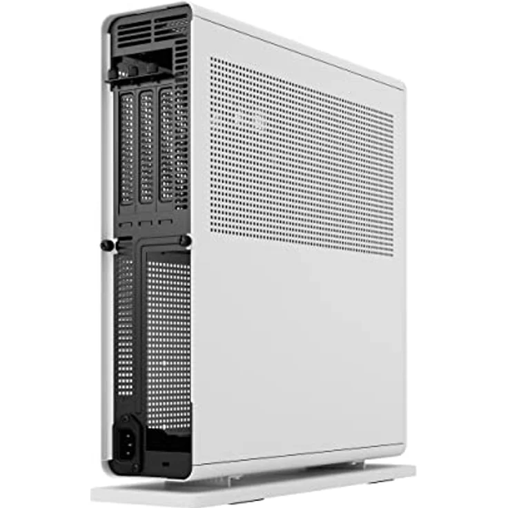 Fractal Design Ridge White - PCIe 4.0 Riser Card Included - 2X 140mm PWM Aspect Fans Included - Type C USB - m-ITX PC Gaming Case – Bild 5